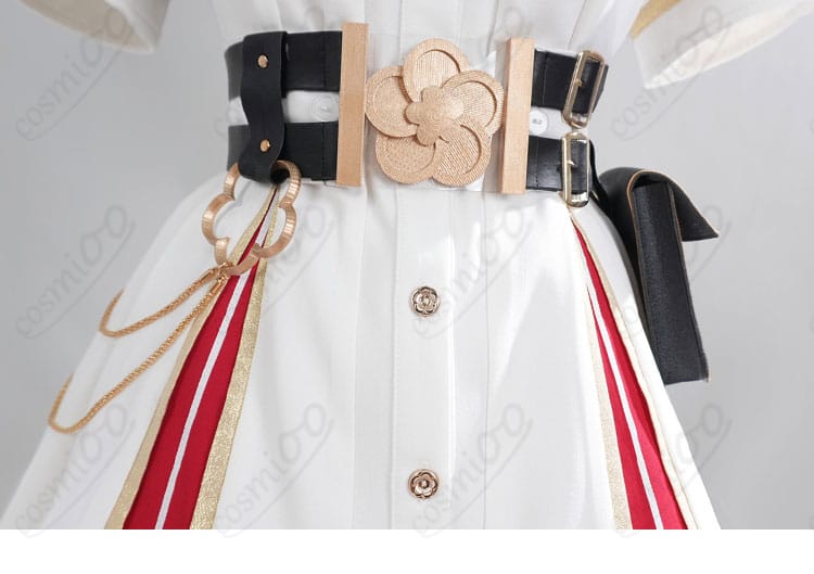 百鬼あやめ 新衣装(軍服風)生地テクスチャの拡大写真