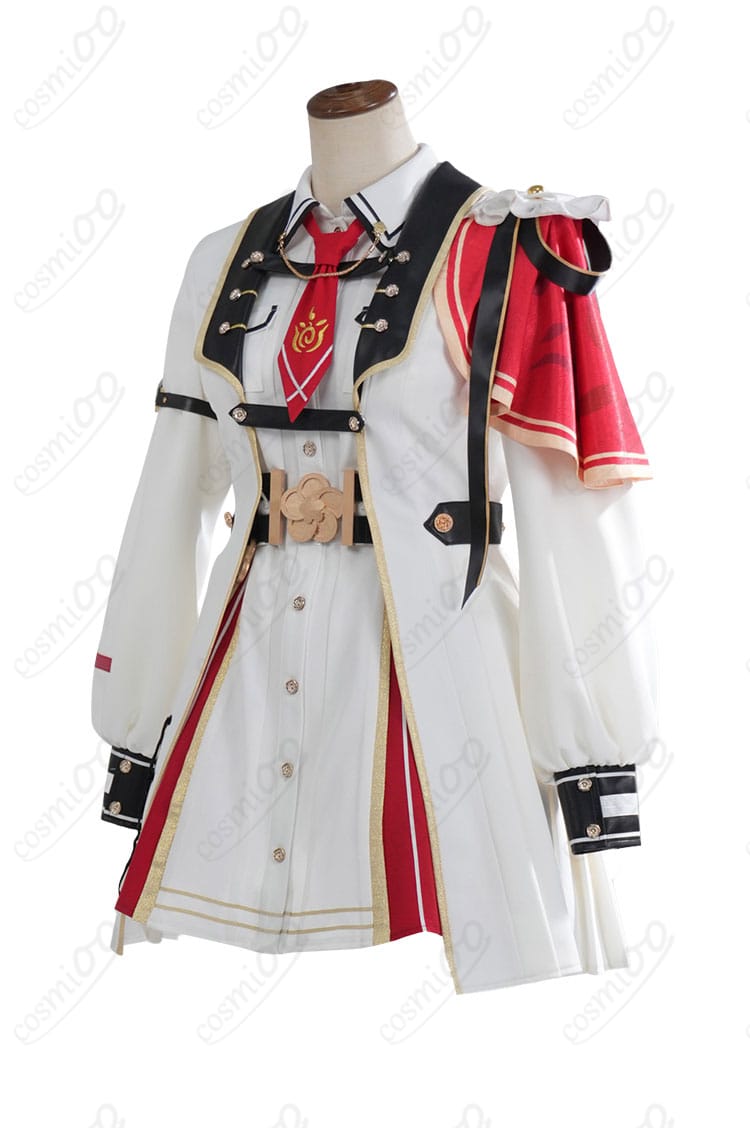 百鬼あやめ 新衣装(軍服風)3Dプリント装飾の立体感ディテール