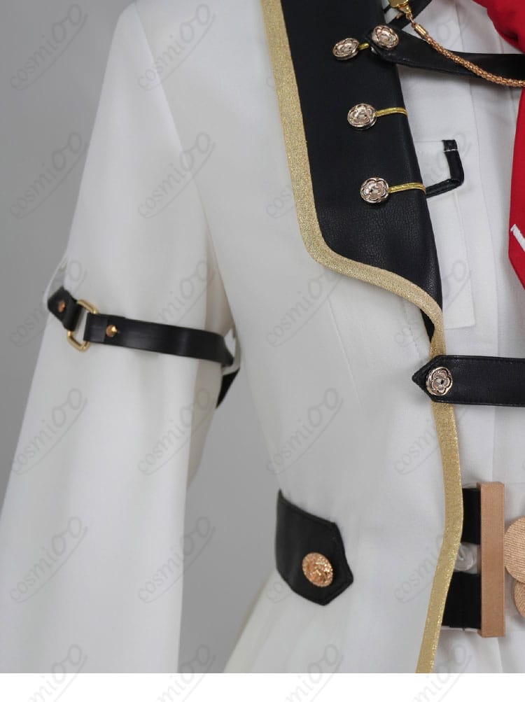 百鬼あやめ 新衣装(軍服風)裾周りの形状と落ち感