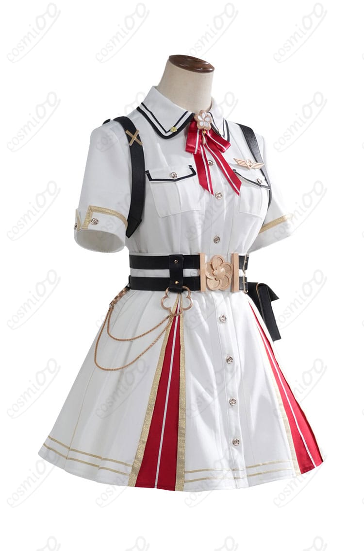 百鬼あやめ 新衣装(軍服風)ウエストラインとシルエット表現