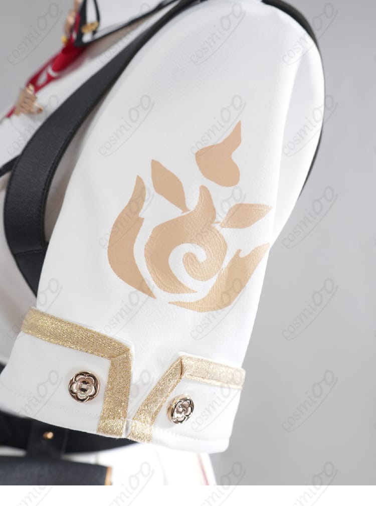 百鬼あやめ 新衣装(軍服風)腰回りのディテールとライン