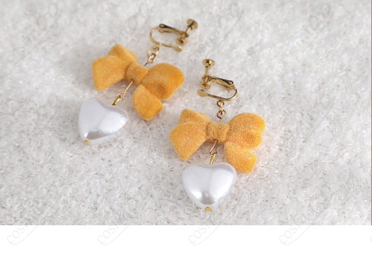 付属耳飾りの形状・質感ディテール（虹ヶ咲 15周年衣装）