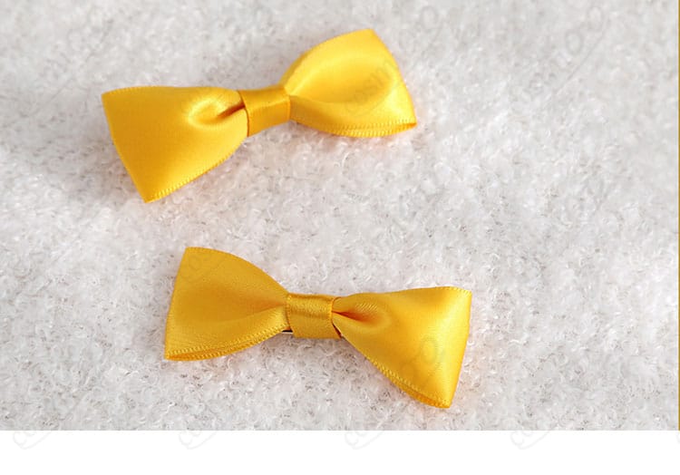 胸元リボン・ボウアクセサリーのディテール（虹ヶ咲 15周年衣装）