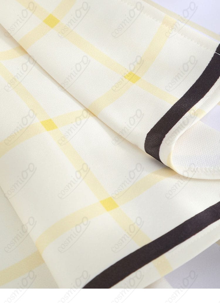 スカートのメッシュ装飾とレイヤー構成（虹ヶ咲 15周年衣装）