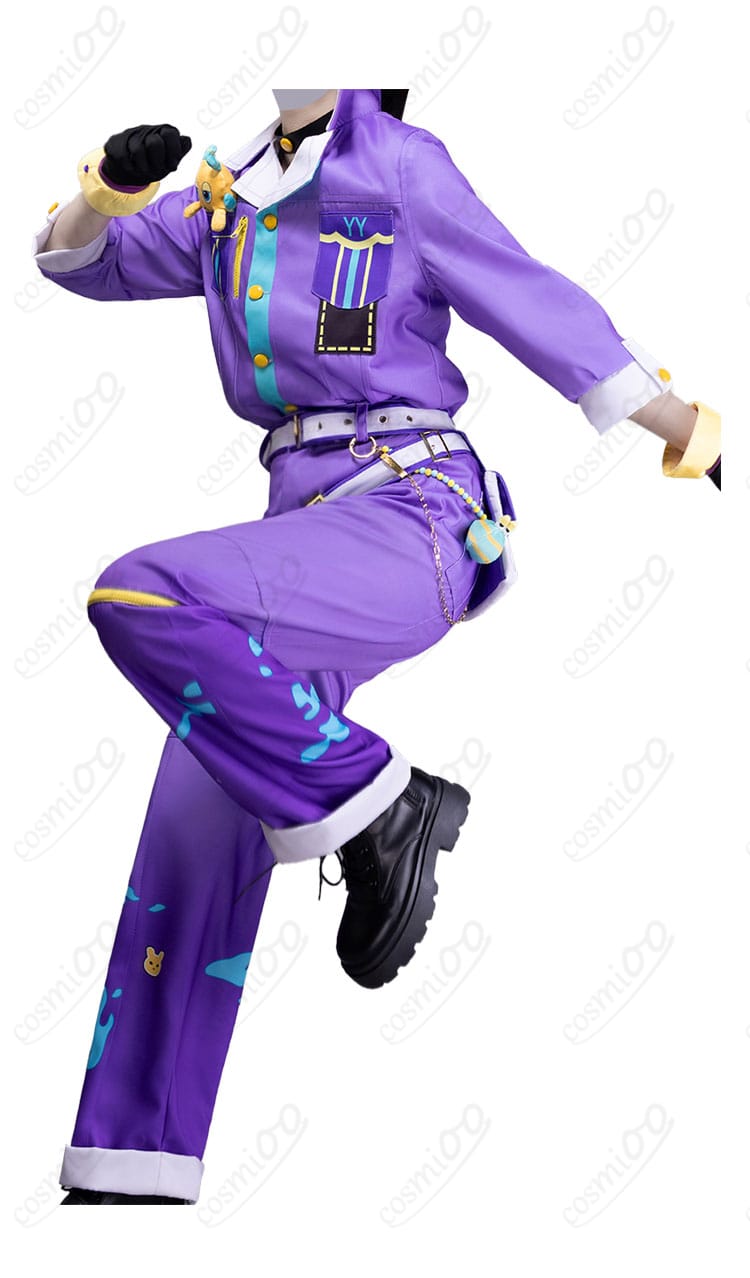 神代類 ウエストポーチと腰飾りのディテール接写