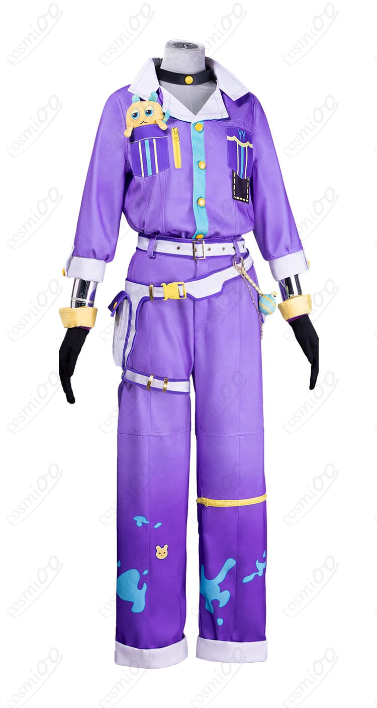 神代類 ベルト位置とチョーカー・胸飾りのバランスがわかる上半身