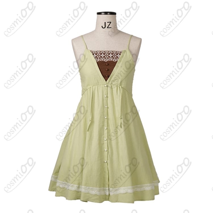 プロジェクトセカイ 草薙寧々 私服ワンピース コスプレ｜軽やかで上品、初心者も着やすい2点セット - 2枚目の画像