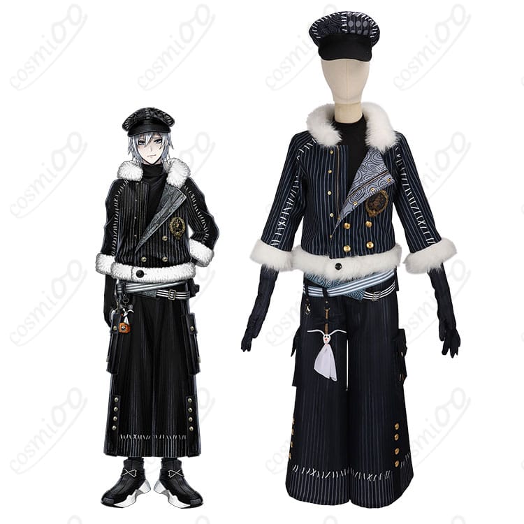 シルバー クリスマス2025 Ver. コスプレ衣装一式の人物着用イメージと装飾ディテール