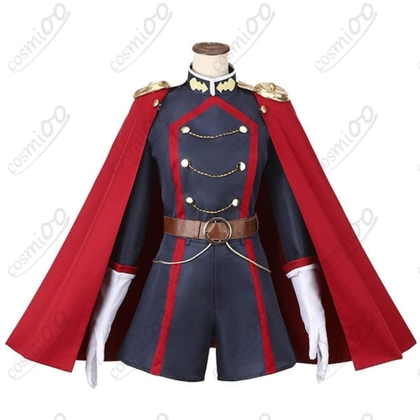 山城恋 魔防隊制服（マント付き）高再現フルセット｜初心者も着脱しやすく撮影で映える