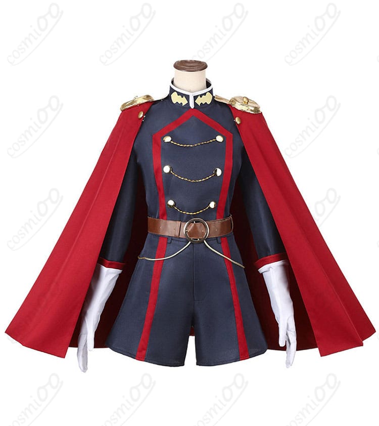 山城恋コスプレ 上着とショートパンツの正面全体