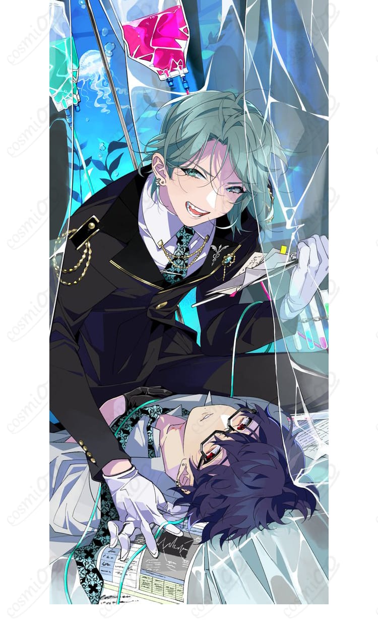 衣佐美佑理 制服の着用シーン画像（クールな立ち姿とラペル形状、ネクタイの固定仕様がわかる角度）