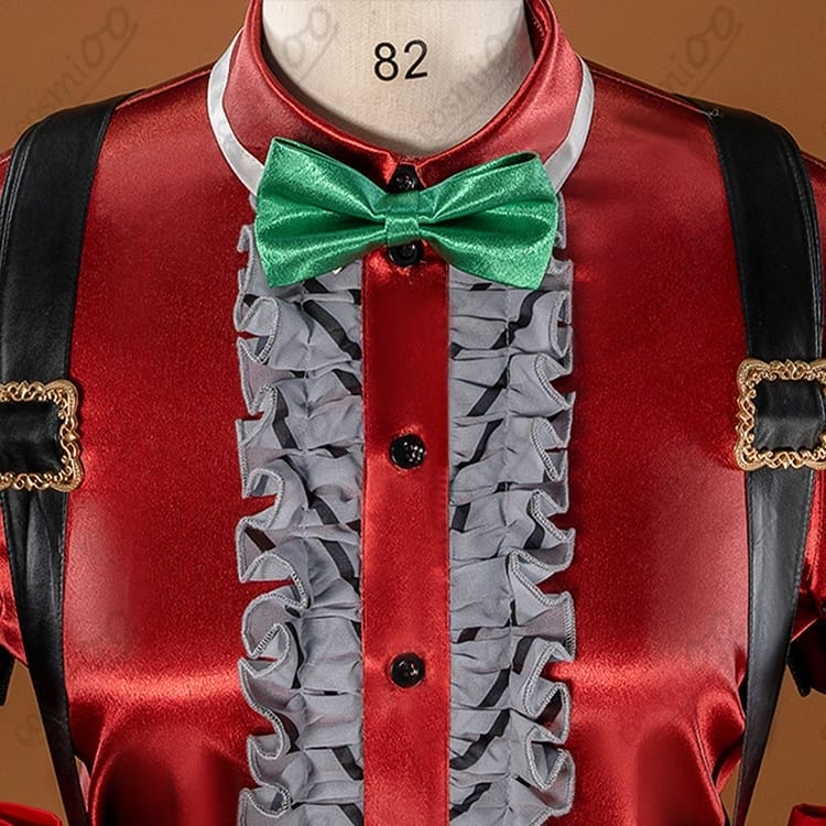 ツイステ トレイ・クローバー プレイフル・ドレス 高再現フルセット｜クールで華やかな礼装コス - 4枚目の画像