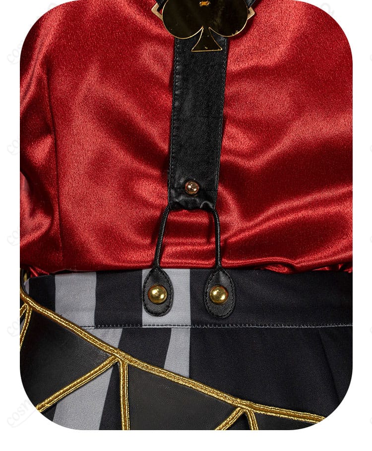 プレイフル・ドレスの系帯・リボン装飾の固定仕様ディテール