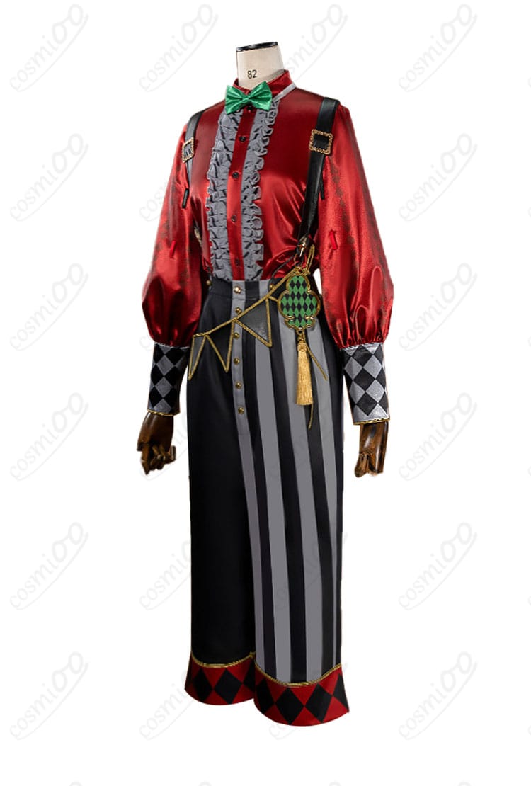 トレイ・クローバー衣装 プレイフル・ドレスの側面シルエット