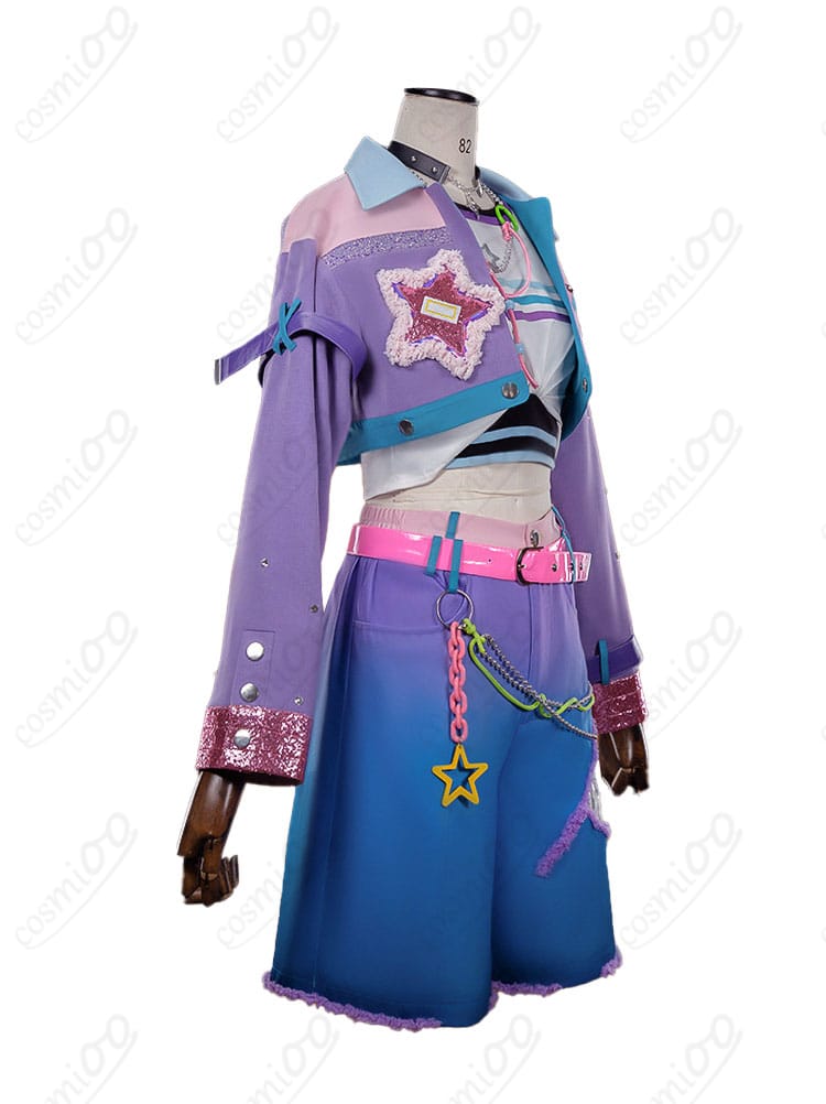 桜河こはく 衣装の側面シルエットと装飾バランス