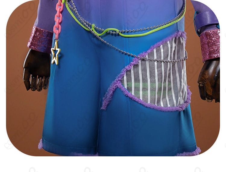 ウエスト周りのベルト・チェーン・腰飾りの詳細