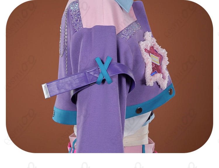 アームストラップ(袖帯)の装飾・留め具ディテール