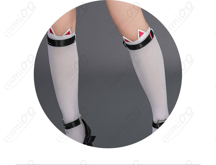 ナナリ・コリンス 衣装に合わせるソックスと脚部アクセのデザイン