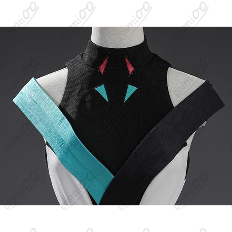 かぐや姫モチーフの和風ファンタジー衣装｜通気性が良く着脱簡単、初心者に優しい2点セット - 4枚目の画像