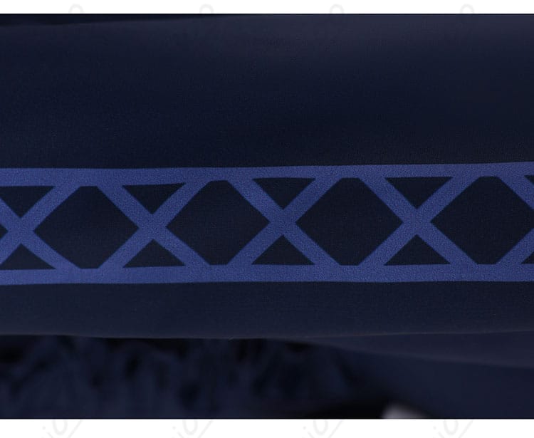 夏目アンアン衣装のメッシュ風装飾ディテール