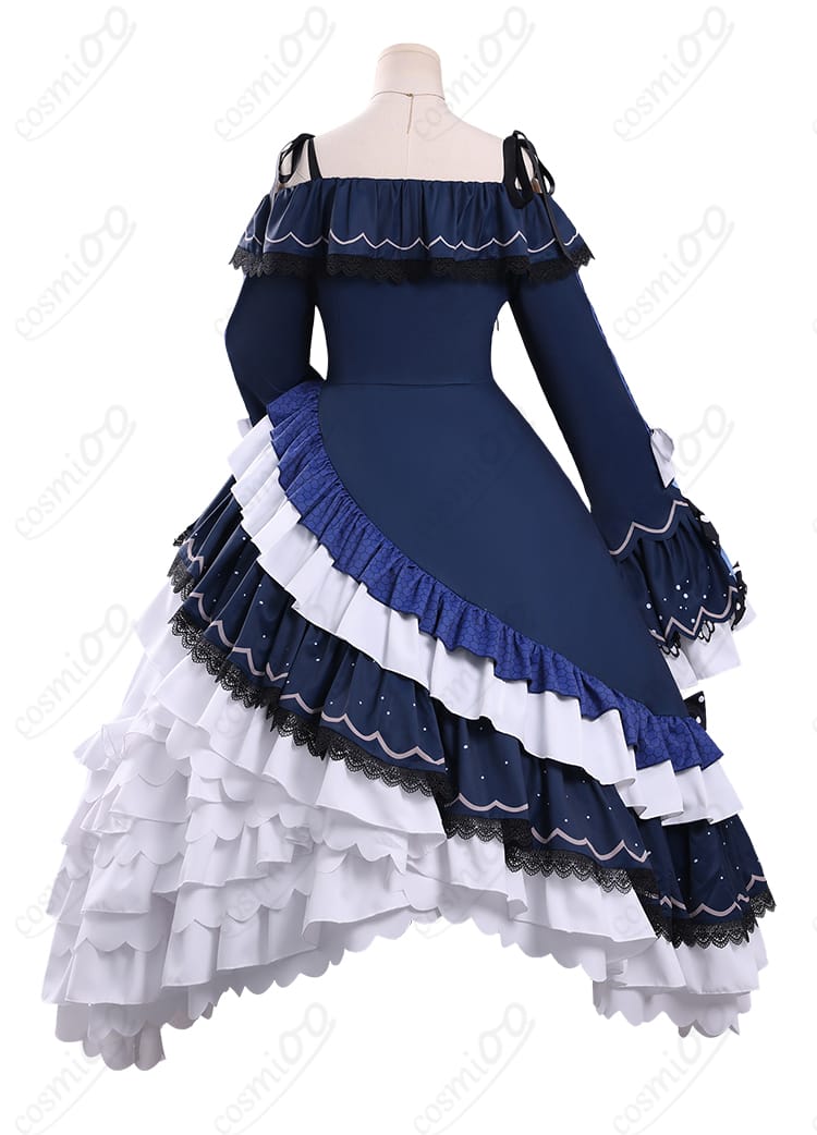 夏目アンアン衣装のワンピース背面デザイン