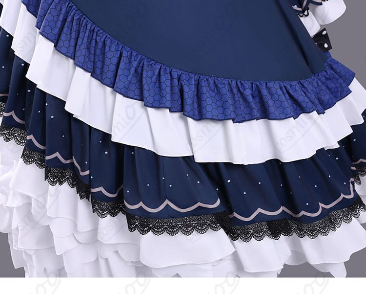 夏目アンアン衣装のスカート装飾パーツ近接