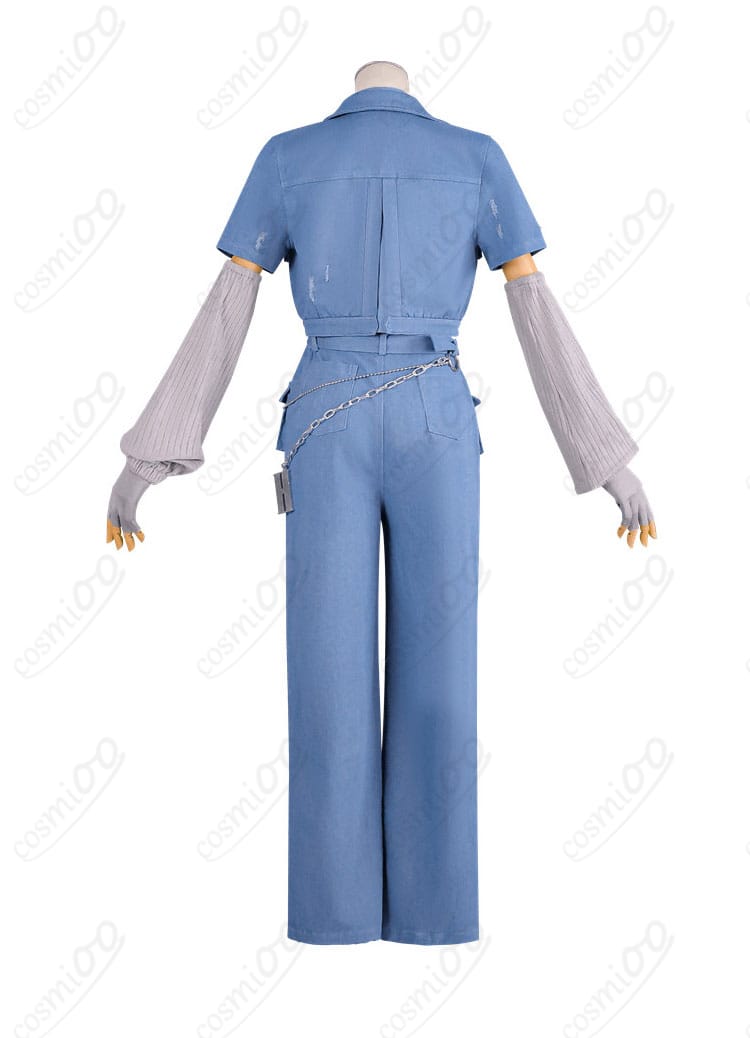 轟はじめ Flashpoint衣装 背面全体（フードと背面装飾）