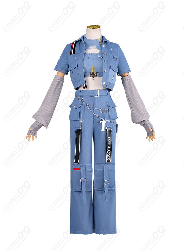 轟はじめ Flashpoint衣装 上着・インナー・ズボンの正面フルコーデ