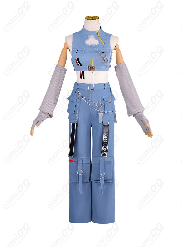 轟はじめ Flashpoint衣装 全体ディテールの近接カット