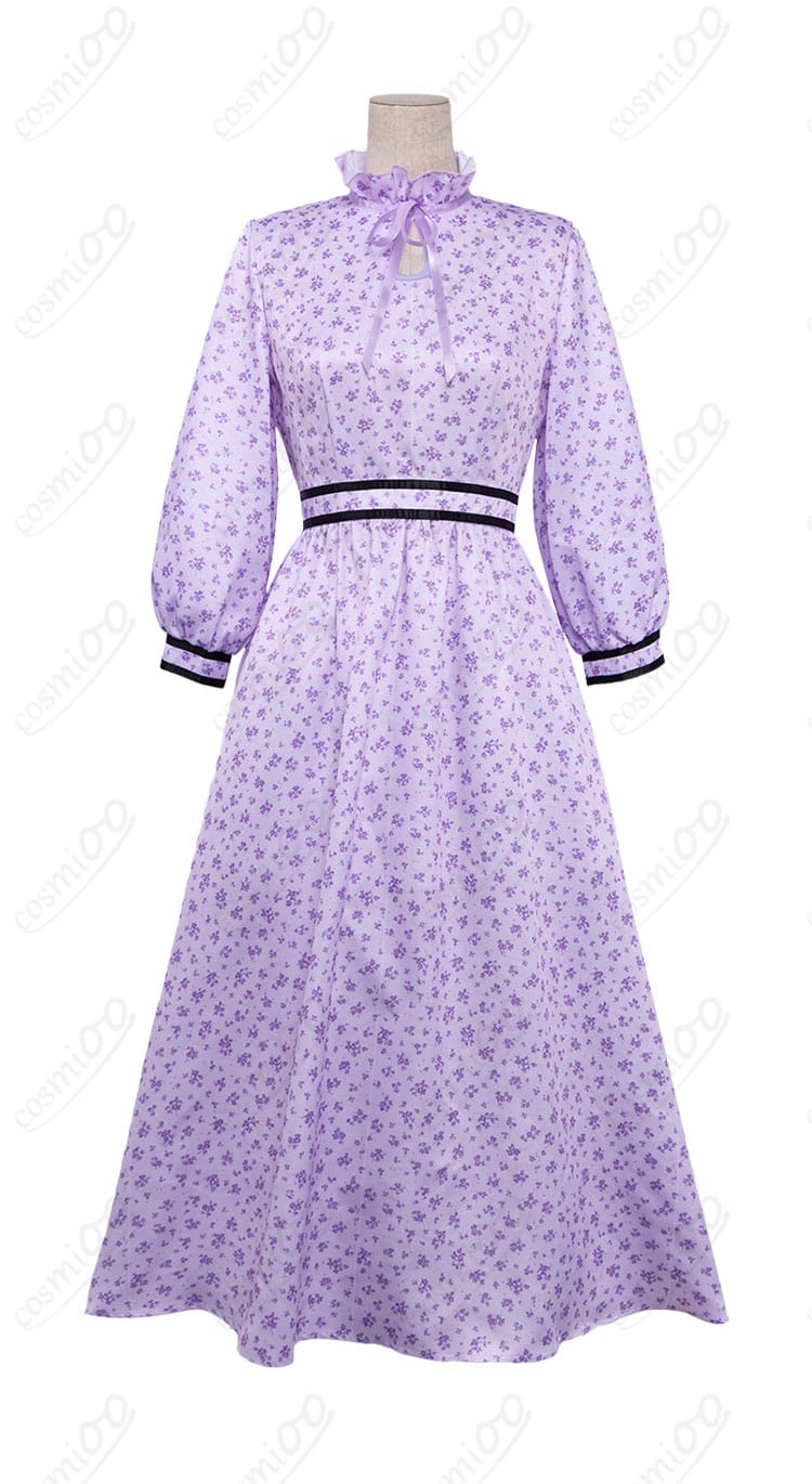 フェルン日常服ワンピースの正面スタイルとシルエットが分かる商品写真