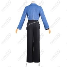 ホロライブ 儒烏風亭らでん ReGLOSS風コスプレ｜初心者も着脱ラク、クールに映える一式 - 3枚目の画像（サムネイル）