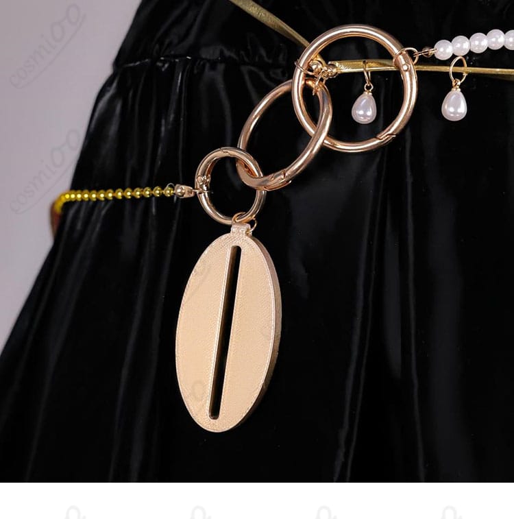 Flashpoint衣装のウエスト周り装飾とベルト位置関係