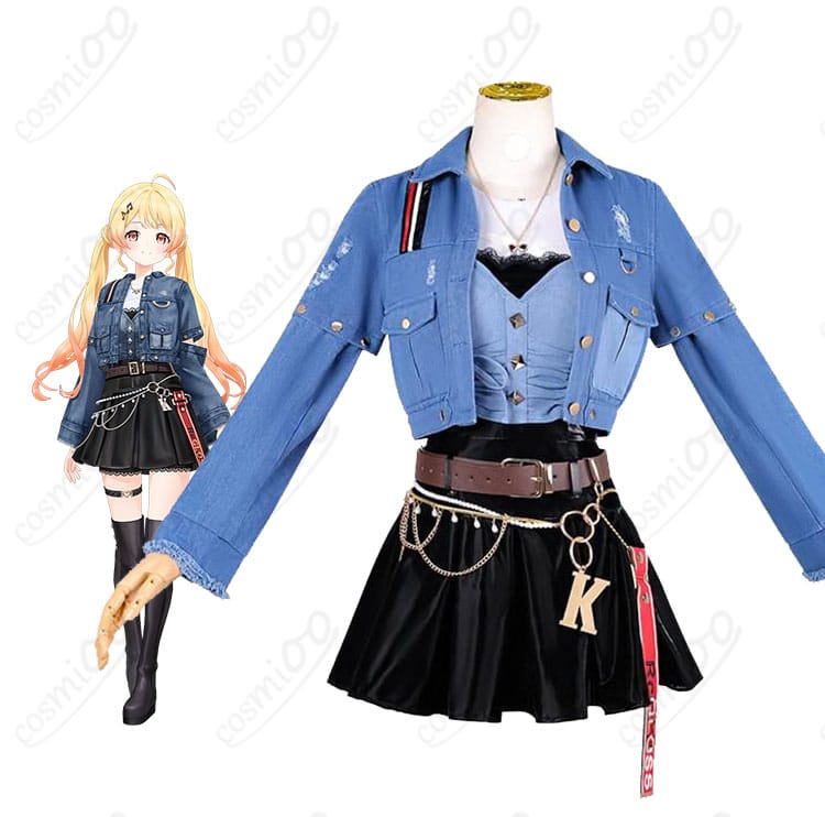 音乃瀬奏 ReGLOSS Flashpoint衣装のキャラクタービジュアルと衣装一式