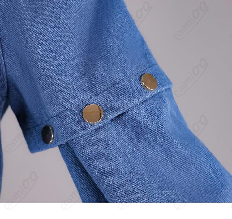 Flashpoint衣装の袖口ベルトとカフス装飾の詳細