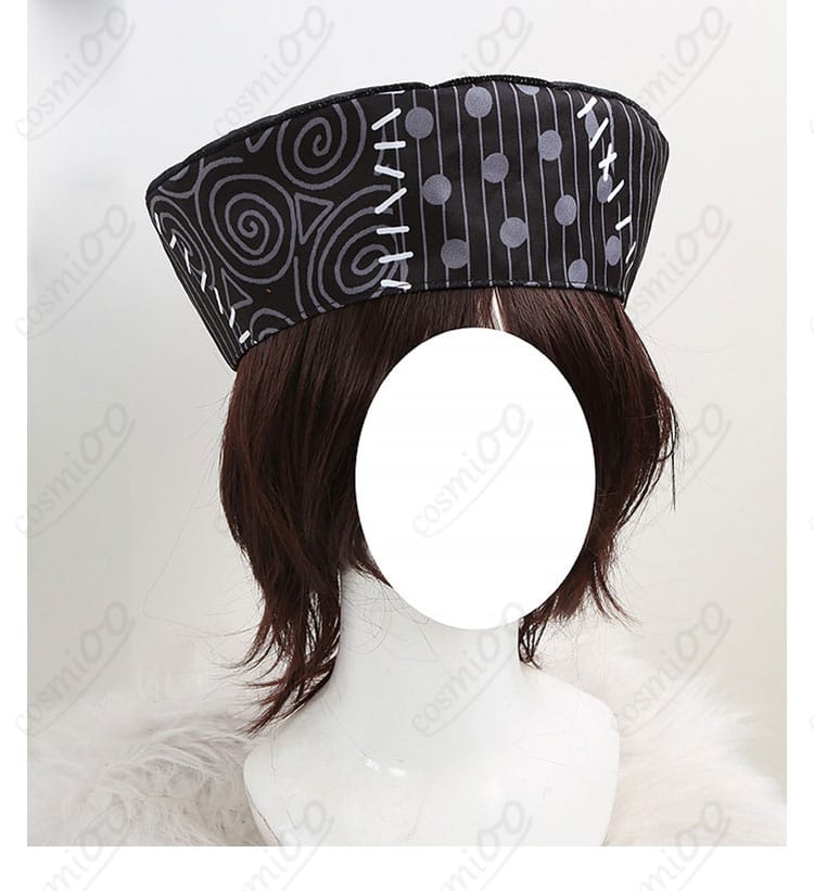 ナイトメアークーリエ衣装の帽子デザインと縁取りの質感