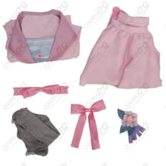 学園アイドルマスター 花海咲季 桜フォトグラフ コスプレ衣装｜初心者も着脱簡単で写真映え - 5枚目の画像（サムネイル）