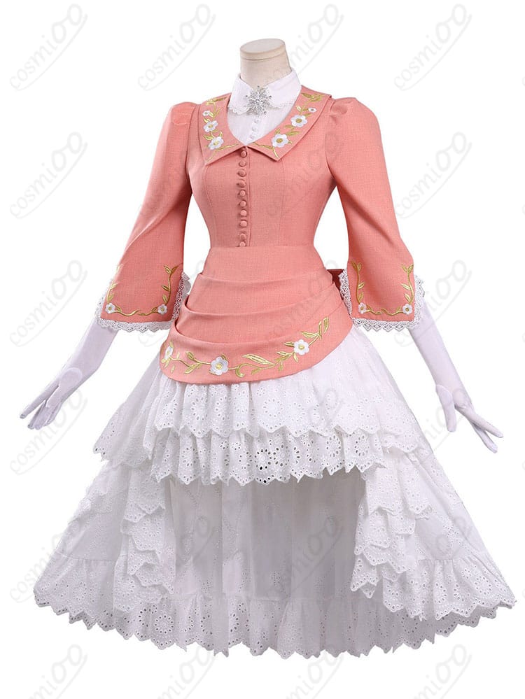 第五人格 バーメイド 戦慄の逆旅 コスプレ衣装の側面シルエット