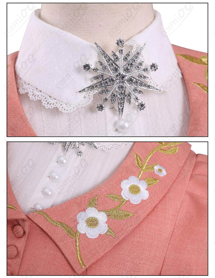 戦慄の逆旅 コスプレ衣装の襟元装飾アップ