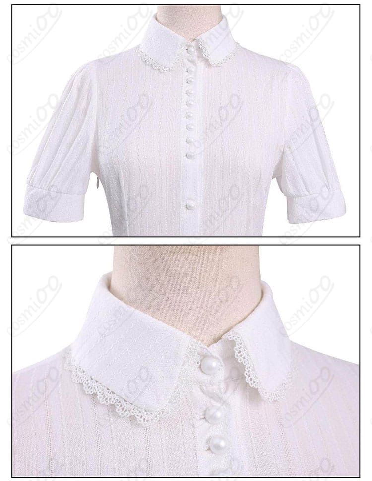 戦慄の逆旅 コスプレ衣装の内搭シャツ・生地感ディテール