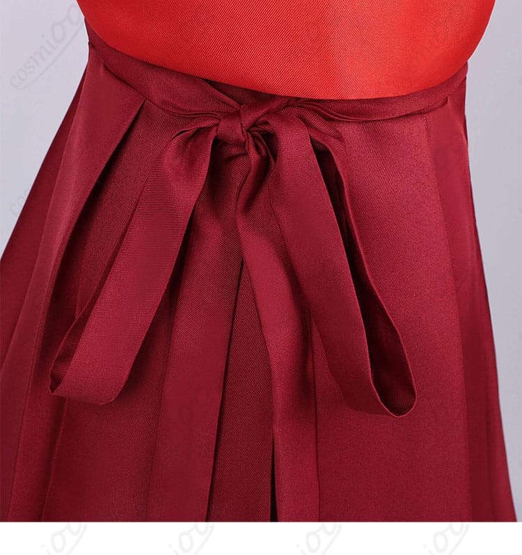 小林みくる 私服コスプレ 腰ひも系の結び方と装飾詳細