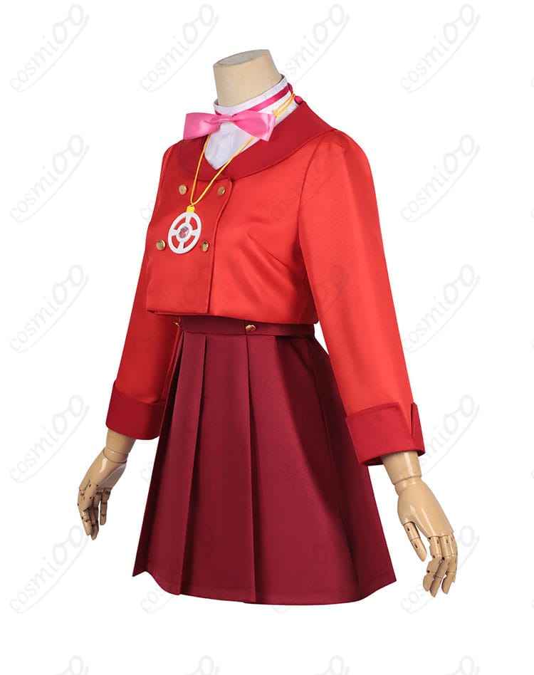 小林みくる 私服コスプレ 衣装の側面シルエットとライン