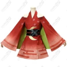 竹取物語 かぐや姫 コスプレ衣装 豪華版：和風エレガントで写真映え、初心者も着脱ラク - 1枚目の画像（サムネイル）