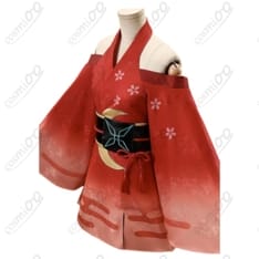 竹取物語 かぐや姫 コスプレ衣装 豪華版：和風エレガントで写真映え、初心者も着脱ラク - 2枚目の画像（サムネイル）