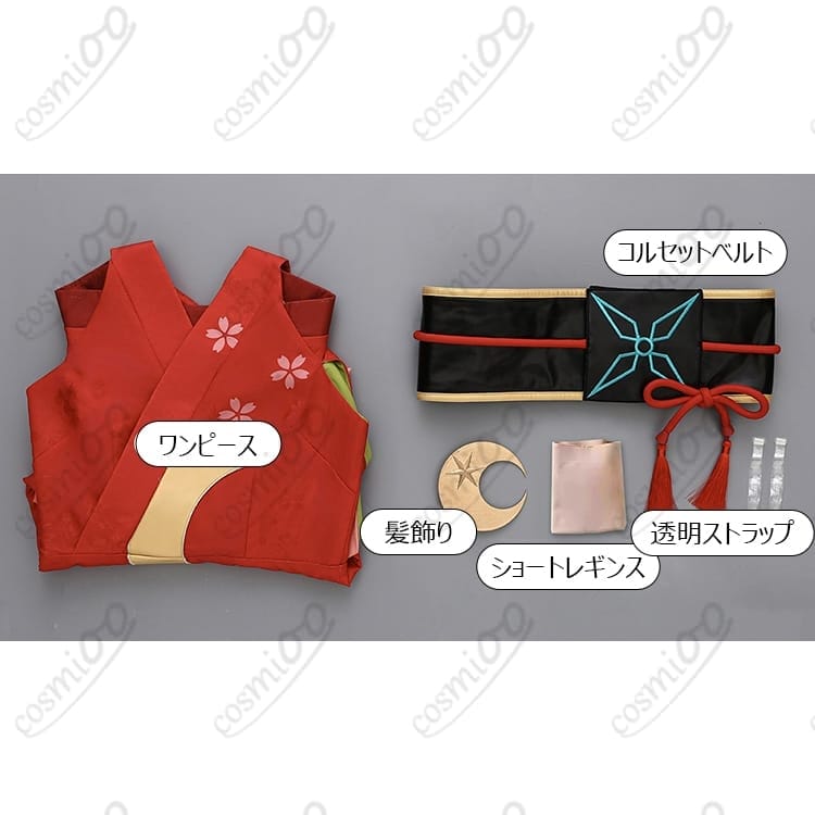 竹取物語 かぐや姫 コスプレ衣装 豪華版：和風エレガントで写真映え、初心者も着脱ラク - 4枚目の画像