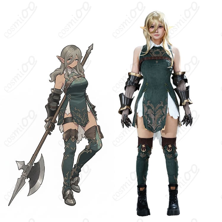 ガールズバンドクライ ルパのRPG風ファンタジー衣装一式を着用した全身イメージ