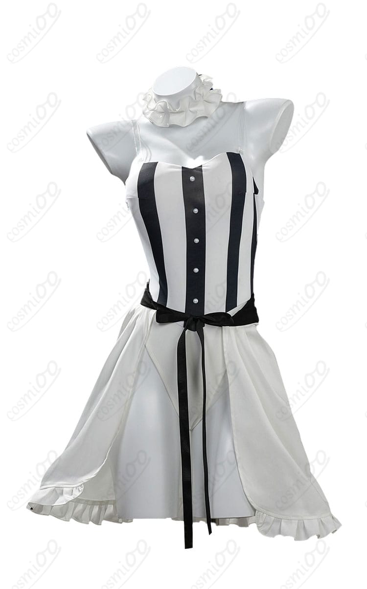 フランチェスカ・プレラーティ衣装の正面全体写真（レオタードとオーバースカートのバランス）