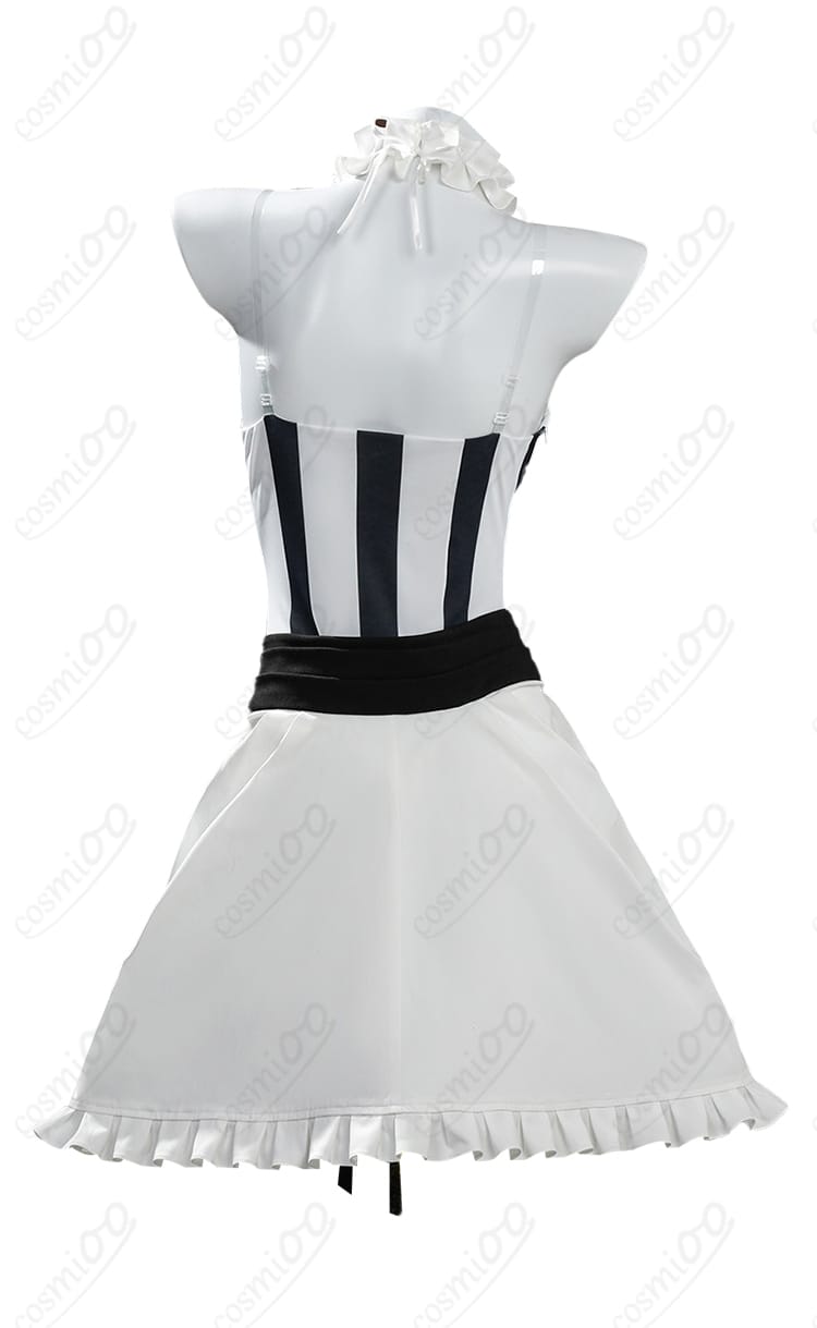 フランチェスカ・プレラーティ衣装の背面全体写真（ラインとストラップの配置）