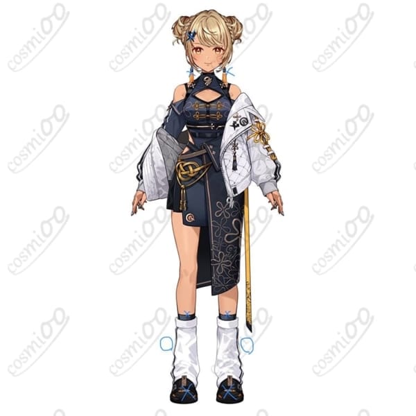 神成きゅぴ チャイナ×スポーティ新衣装｜再現度重視の高発色ときれいシルエットで映える