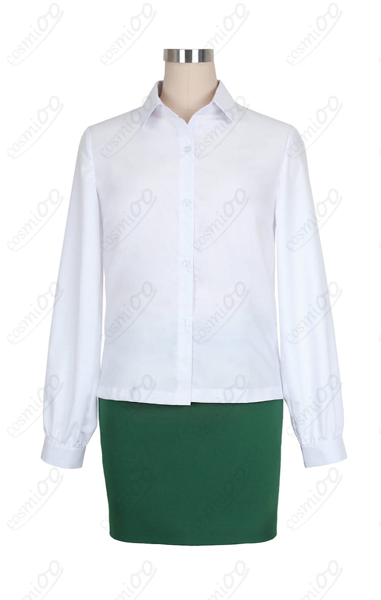 大倉メグミ 制服コスプレ用 白シャツ単体の正面画像