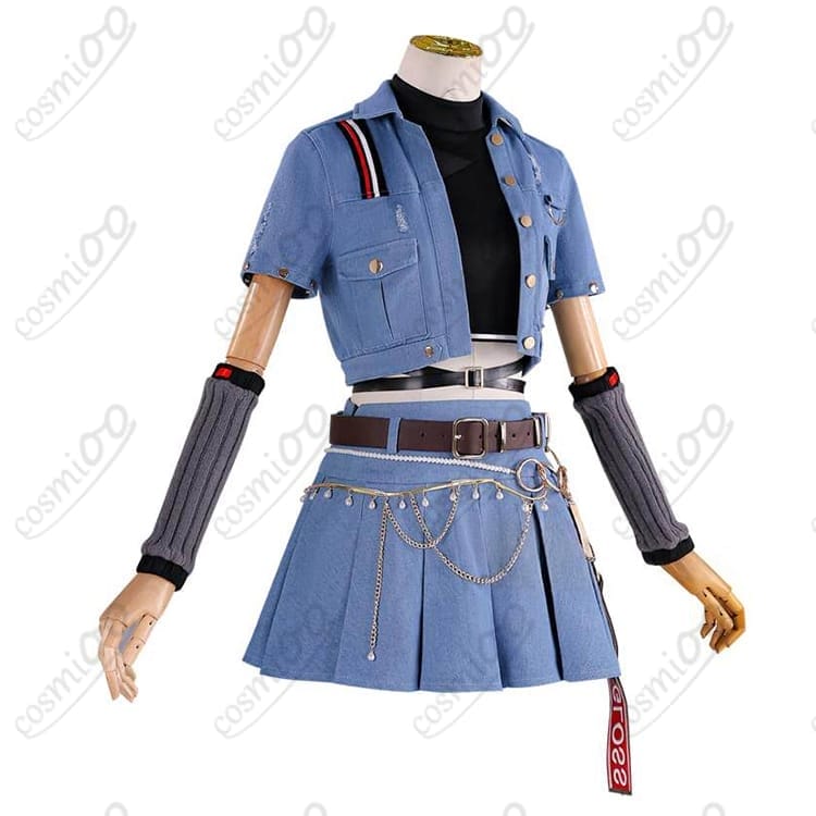 ホロライブ 一条莉々華 Flashpoint衣装 コスプレ｜軽やかで映える上品学園スタイル - 2枚目の画像